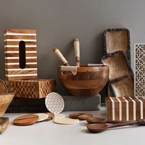 Wooden decorations