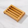 Bamboo Soap Dish – Natural Bathroom Accessory 13 Wild And Trees Bamboo Soap Dish – Natural Bathroom Accessory - Image 1