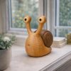 Handmade Wooden Snail Ornament - Rustic Desk 2 Wild And Trees Handmade Wooden Snail Ornament ��� Rustic Desk - Image 1