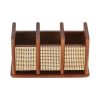 Wooden Cutlery Holder – 3 Section Organizer 9 Wild And Trees Wooden Cutlery Holder – 3 Section Organizer - Image 1