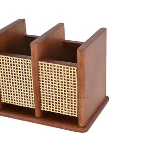 Wooden Cutlery Holder – 3 Section Organizer 13 Wild And Trees Wooden Cutlery Holder – 3 Section Organizer - Image 7